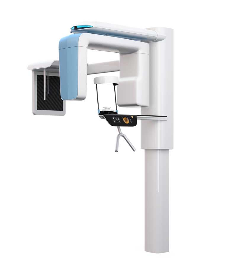 Dental X-ray machine at a dental clinic in Stafford, VA