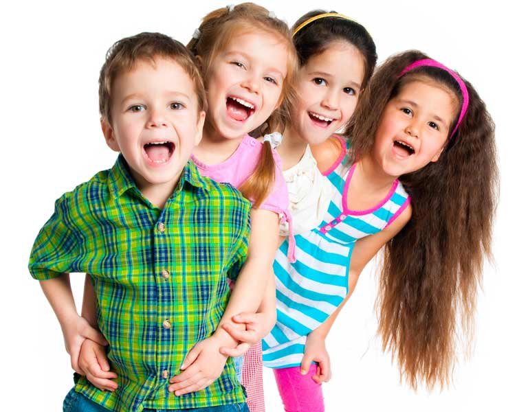 Laughing small children in Stafford, VA