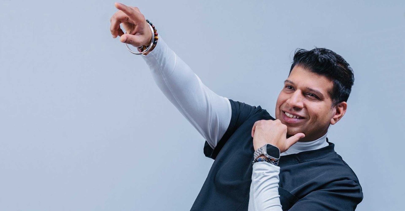 Dr. Sachin Karande smiling and posing confidently